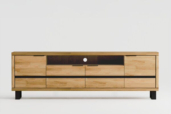 Loftowa szafka rtv 200 cm Mono Loft 02