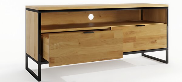 Szafka RTV metalowo-drewniana Kongo LOFT 01