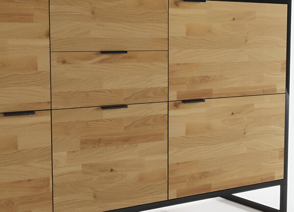 Komoda dębowa Kongo LOFT 03