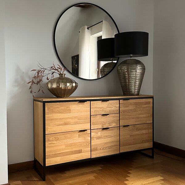 Komoda dębowa Kongo LOFT 03