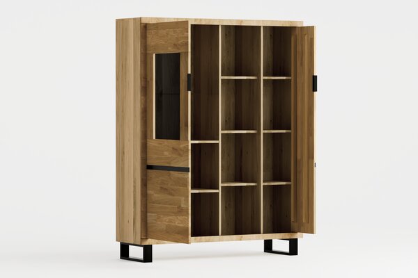 Witryna drewniana Mono LOFT 07