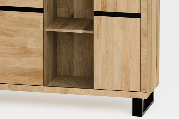 Witryna drewniana Mono LOFT 07