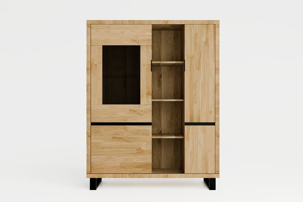 Witryna drewniana Mono LOFT 07
