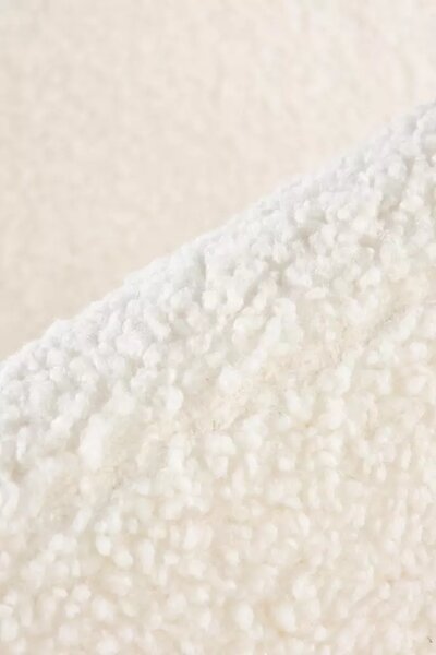 Fotel baranek na złotych nogach Soft 01