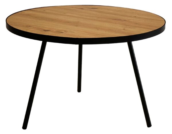 Zestaw designerskich stolików ozdobionych skórą Kreo 01