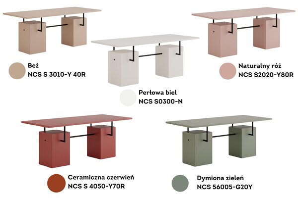 Designerska ława Arrocco