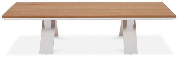 OUTLET 250 Narożnik ogrodowy SORRENTO WOOD White