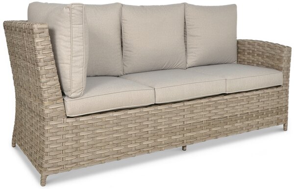 OUTLET 276 Narożnik technorattanowy SANTANA DINING Beige