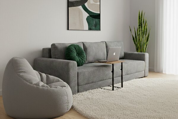 Rozkładana sofa Arcadio ze skrzynią