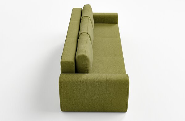 Rozkładana sofa Arcadio ze skrzynią
