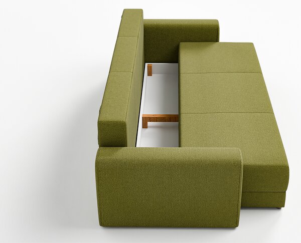 Rozkładana sofa Arcadio ze skrzynią