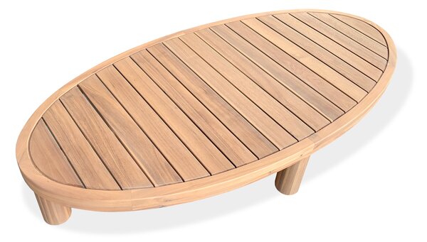Narożnik ogrodowy z drewna akacjowego LUMIA CAFFE Acacia Wood - Bjørkka