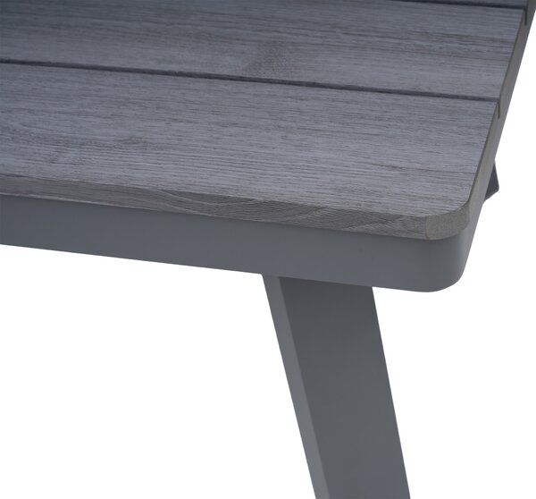 Komplet mebli ogrodowych z aluminium EVORA CAFFE Grey - FURRORE
