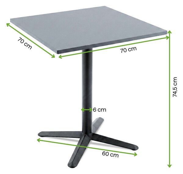 Stolik kawowy ORIS/GRANO 80 cm – Bjørkka