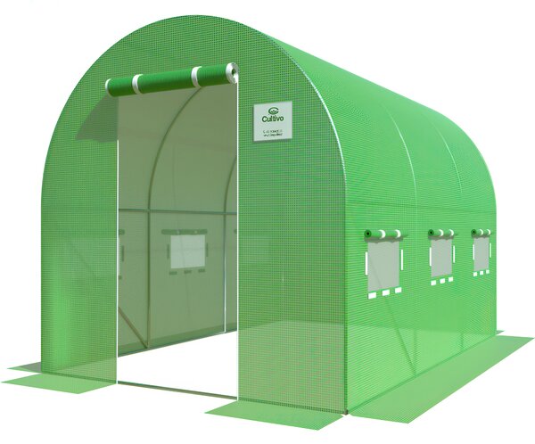 Tunel Foliowy 2x3x2 - 6m2 Zielony Cultivo