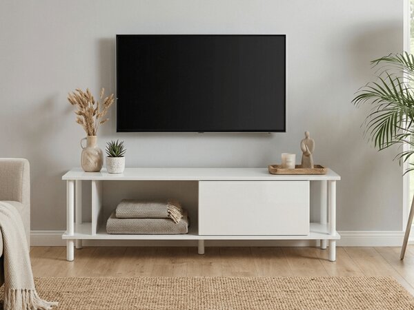 Szafka RTV PARIS 150 cm, biała
