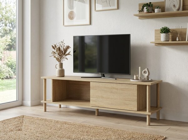 Stolik RTV PARIS 150 cm, dąb sonoma