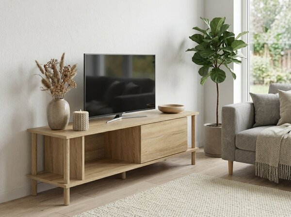 Stolik RTV PARIS 150 cm, dąb sonoma