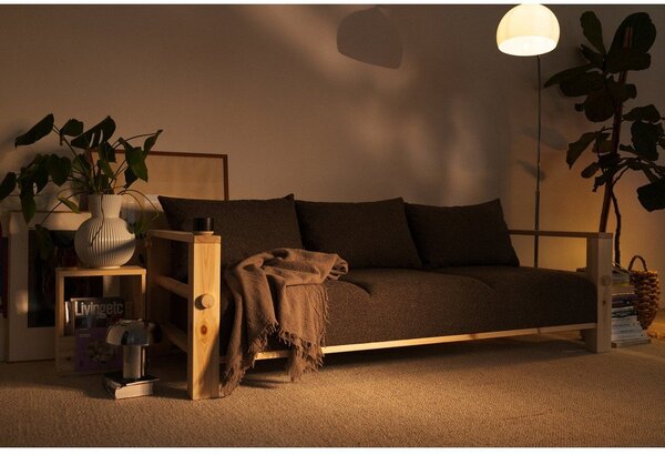 Ciemnoszara sofa 225 cm Bare – Karup