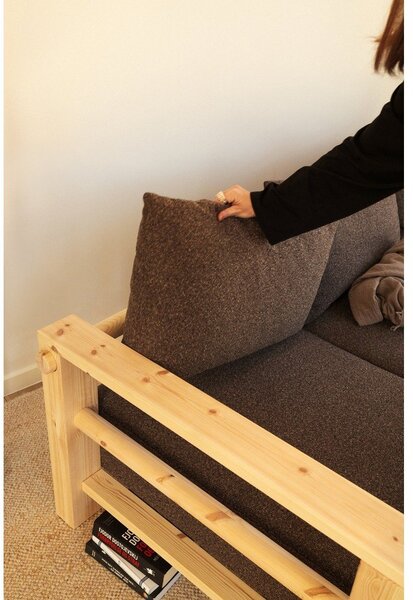 Szara sofa 225 cm Bare – Karup