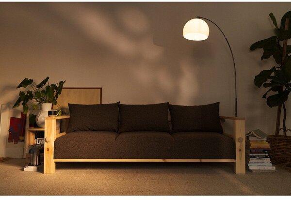 Szara sofa 225 cm Bare – Karup