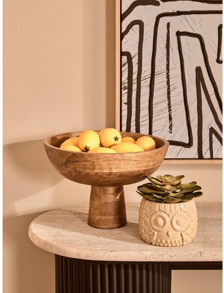 Drewniana misa w naturalnym kolorze ø 27 cm Kara – Premier Housewares