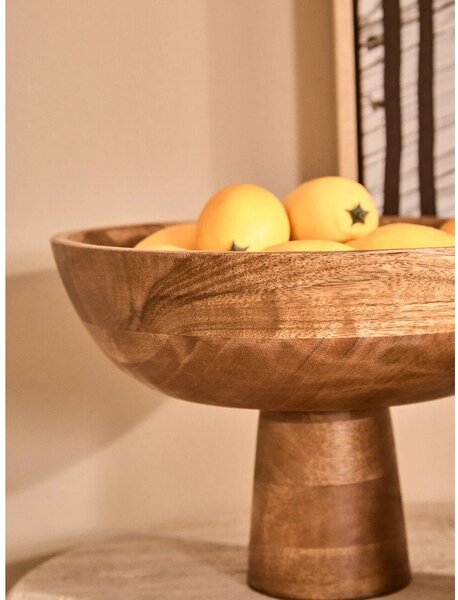 Drewniana misa w naturalnym kolorze ø 27 cm Kara – Premier Housewares