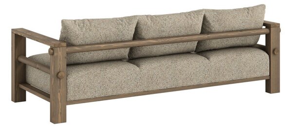 Szara sofa 225 cm Bare – Karup