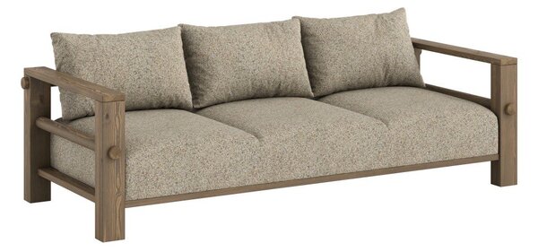 Szara sofa 225 cm Bare – Karup