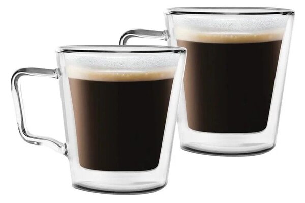 Komplet 2 szklanek z podwójną ścianką Vialli Design Joey, 250 ml