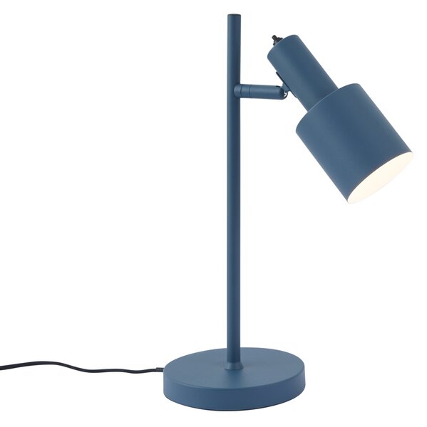 Nowoczesna lampa stołowa niebieska - Stijn