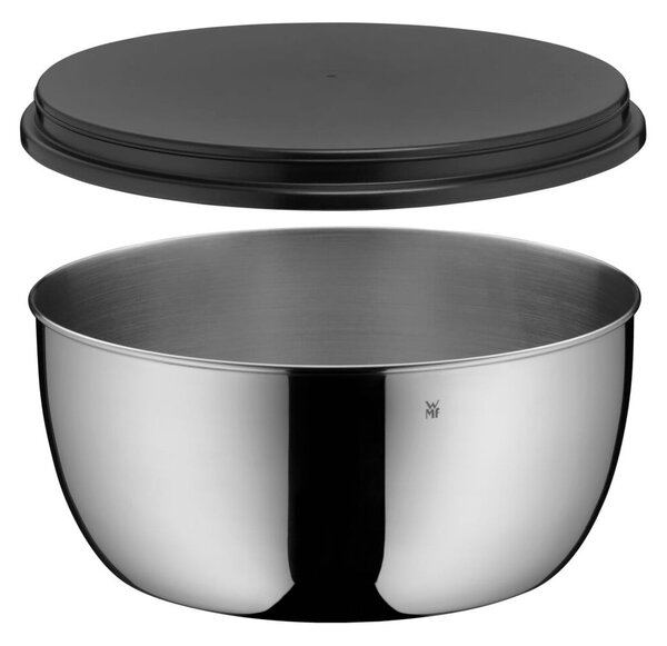 Wirówka do sałaty ze stali nierdzewnej Cromargan® WMF, wys. 16 cm