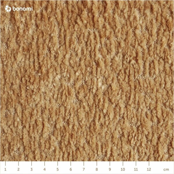 Musztardowe tapicerowane łóżko dwuosobowe ze schowkiem i stelażem 160x200 cm Thessa Bold Line – Bonami Selection
