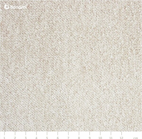 Beżowe tapicerowane łóżko dwuosobowe ze schowkiem i stelażem 160x200 cm Thessa Bold Line – Bonami Selection