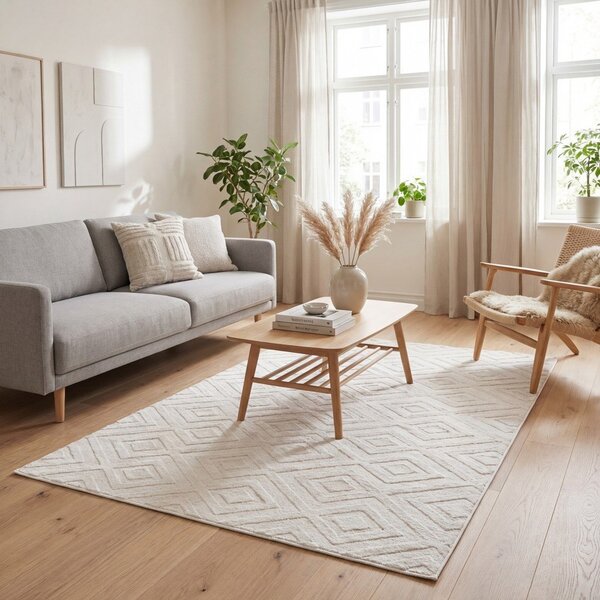 Kremowy dywan 120x170 cm Estilo – Universal