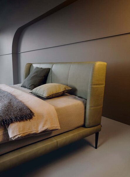 MebleMWM Łóżko tapicerowane TESSINA | 160x200 | Kolor do wyboru