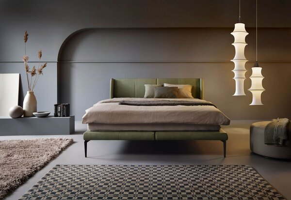 MebleMWM Łóżko tapicerowane TESSINA | 160x200 | Kolor do wyboru