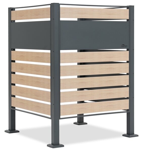 Osłona na kosz na śmieci 120l lub 240l Breda CoverTech
