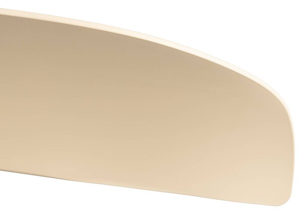 Wentylator sufitowy LED Lucande Novri, beżowy, Ø 132 cm, CCT Novri, kremowy / amber, salon / jadalnia, nowoczesny