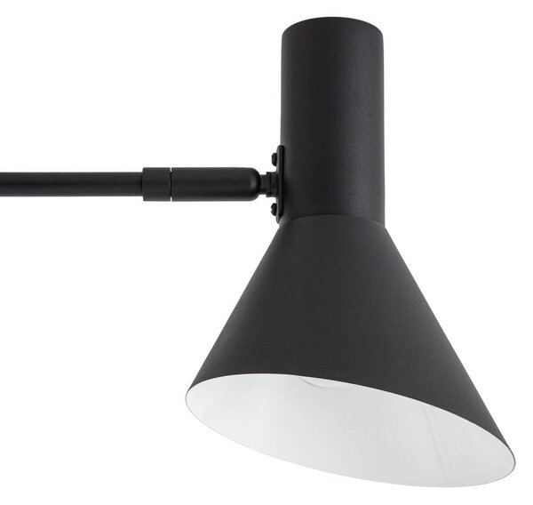 Lampa sufitowa Milia NOLA, możliwość ściemniania, czarny, salon / jadalnia, metal