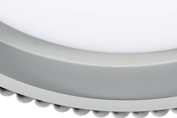 Lampa sufitowa Colbie Lindby, możliwość ściemniania, aluminiowy / szary / cynkowy, salon / jadalnia, młodzieżowy