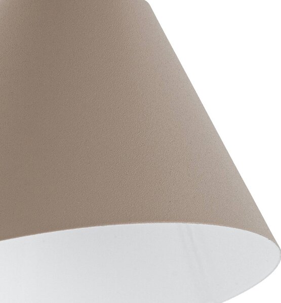 Lampa sufitowa Milia NOLA, możliwość ściemniania, kremowy / amber, salon / jadalnia, metal