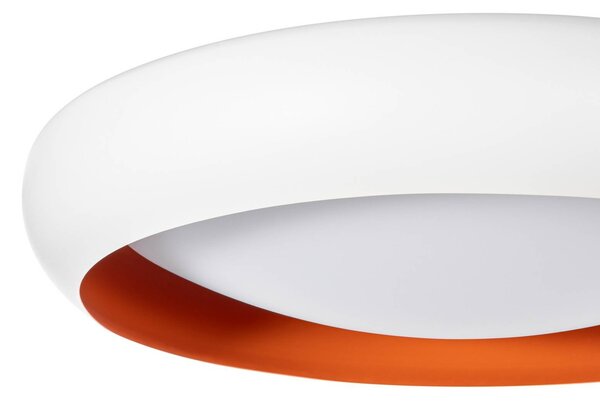 Lampa sufitowa Serava Lindby, możliwość ściemniania, biały / opal, salon / jadalnia, tworzywo sztuczne, nowoczesny
