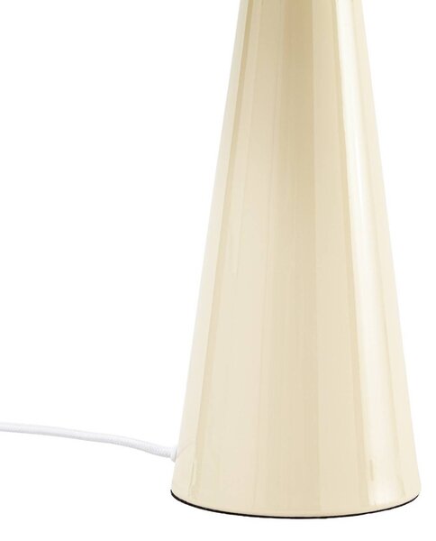 Lampa stołowa Lotte Lindby, biały / opal, salon / jadalnia, tkanina / materiał / jedwab, nowoczesny