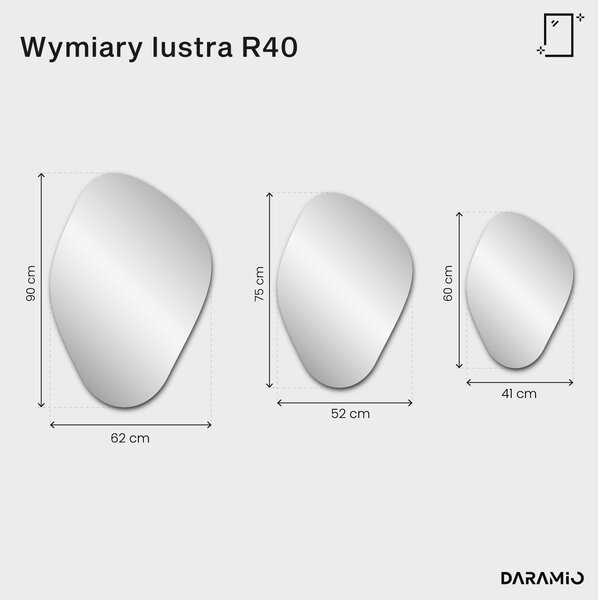 Lustro tęczowe Pure R40