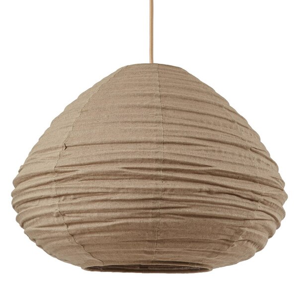 Lampa wisząca Autumn Lindby, możliwość ściemniania, aluminiowy / szary / cynkowy, salon / jadalnia, tkanina / materiał / jedwab, skandynawski