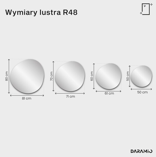 Lustro tęczowe Pure R48
