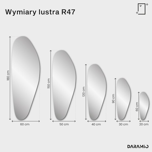 Lustro zielone Pure R47