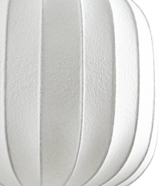 Lampa wisząca Bridget Lucande, możliwość ściemniania, biały / opal, salon / jadalnia, tkanina / materiał / jedwab, skandynawski