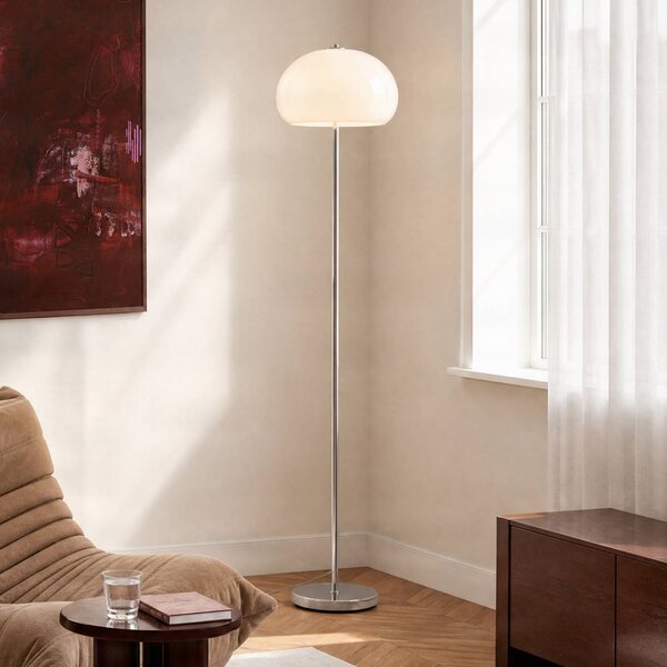 Lampa stojąca Owen NOLA, biały / opal, salon / jadalnia, szkło, nowoczesny